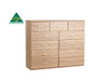 Hugo 11 Drawer Australian Made Tallboy 120cm Wide