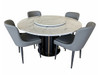 Provence Round Marble Dining Table