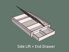 Side Gas and Drawer