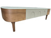 Carlo 1.3m Stone Top Coffee Table