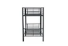 Tiamo Bunk Bed Single Over Single Black