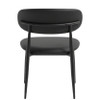 Anne Dining Chair in Black PU