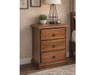 Cronulla 5 Drawer Solid Pine Tallboy in #501