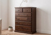 Cronulla 5 Drawer Solid Pine Tallboy in #219