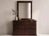 Cronulla Solid Pine Dresser & Mirror in #219