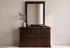 Cronulla Solid Pine Dresser & Mirror in #219