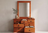 Cronulla Solid Pine Dresser & Mirror in #215