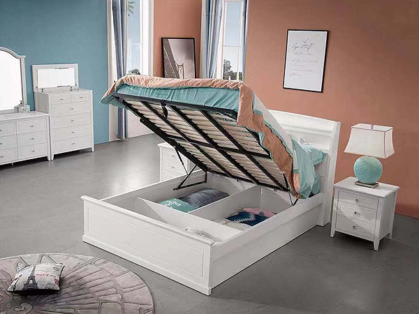Sarah Queen Bed with Gas lift Storage