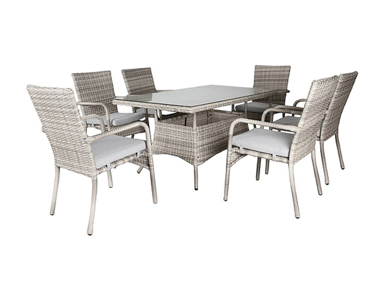 patio furniture dining set person with rectangle table