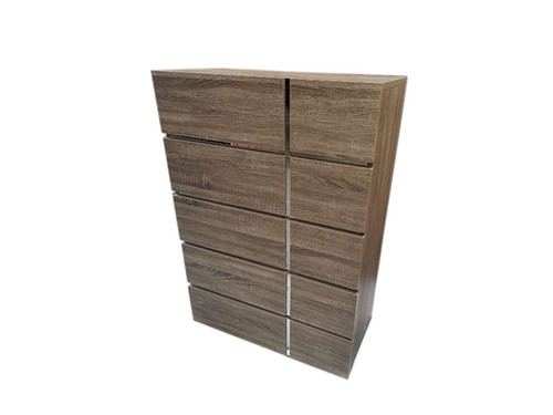 Oscar 5 Drawer Tallboy in Light Oak