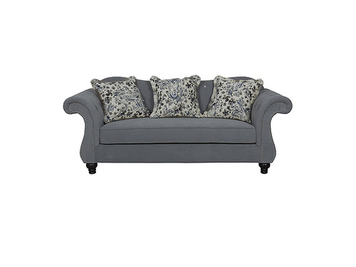 Siena 3 Seater Dark Grey