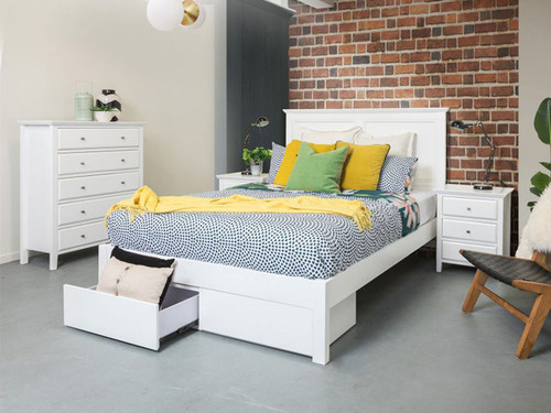 Coco Double Timber Bedroom