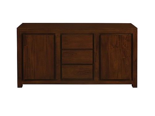 Amsterdam 2 Door 3 Drawer Buffet in Mahogany