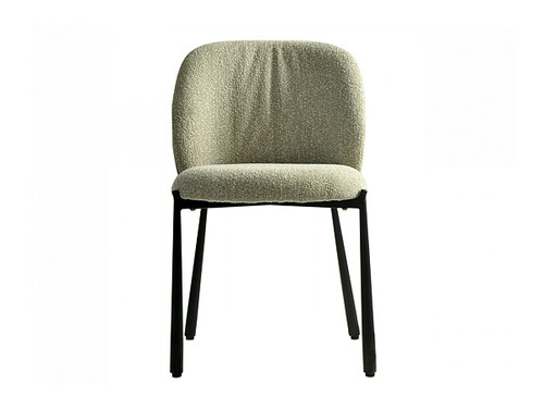 Miya Dining Chair in Sand Textured Fabric