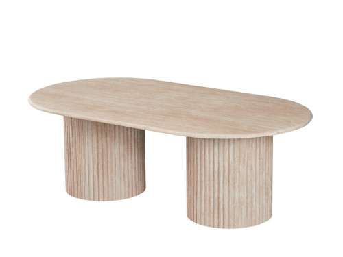 Pompeii Coffee Table in Travertine