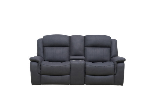 Paragon 2 Seater Electric Recliner in Charcoal Tech Fabric