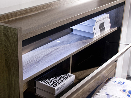 Adelaide King Single Bed with Footend Drawer