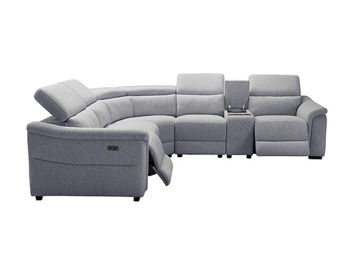 Robbie Modular Corner with 2 End Power Recliners