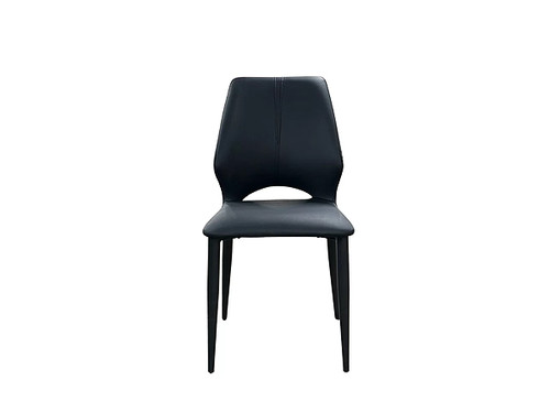 Brice Dining Chair in Black PU