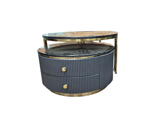 April 2 Piece Coffee Table in Black