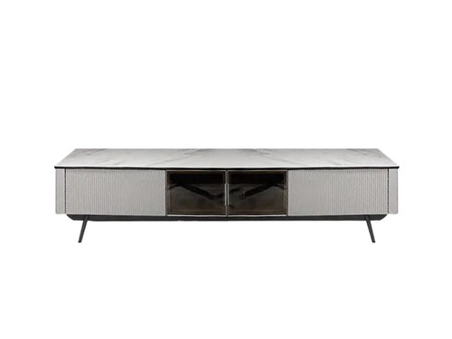 Victor 2m Tv Unit with Sintered Stone Top