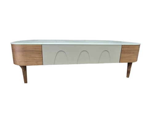 Carlo 1.3m Stone Top Coffee Table