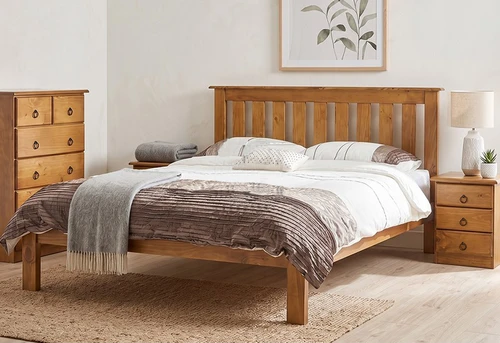 Cronulla Double Timber Bed Frame  in #215