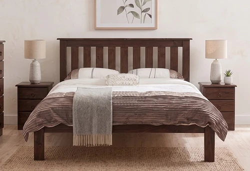 Cronulla Queen Timber Bed Frame  in #219