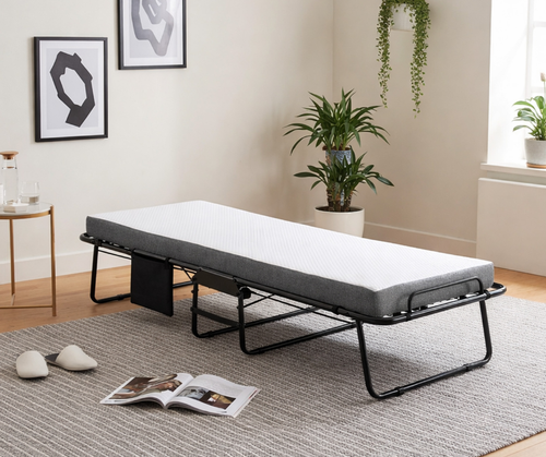Grayson Single Foldable Bed with Mattress