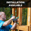 Swing set installation