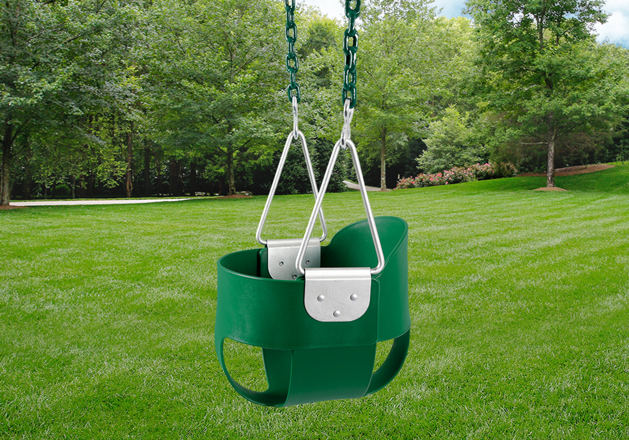 swing set with bucket swing