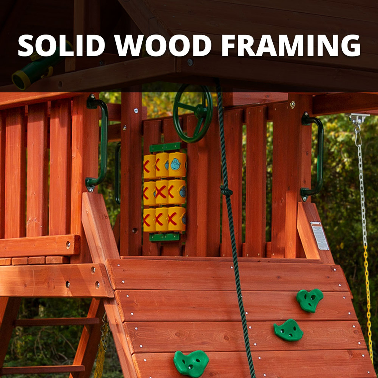 Sun Palace Swing Set | Gorilla Playsets