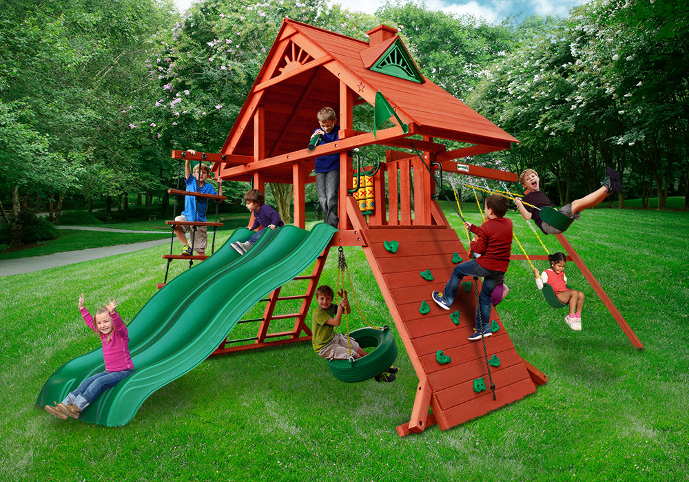 Sun Palace Extreme Swing Set | Gorilla 