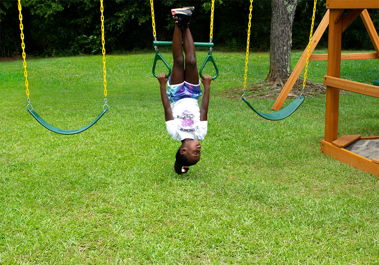 trapeze swing set