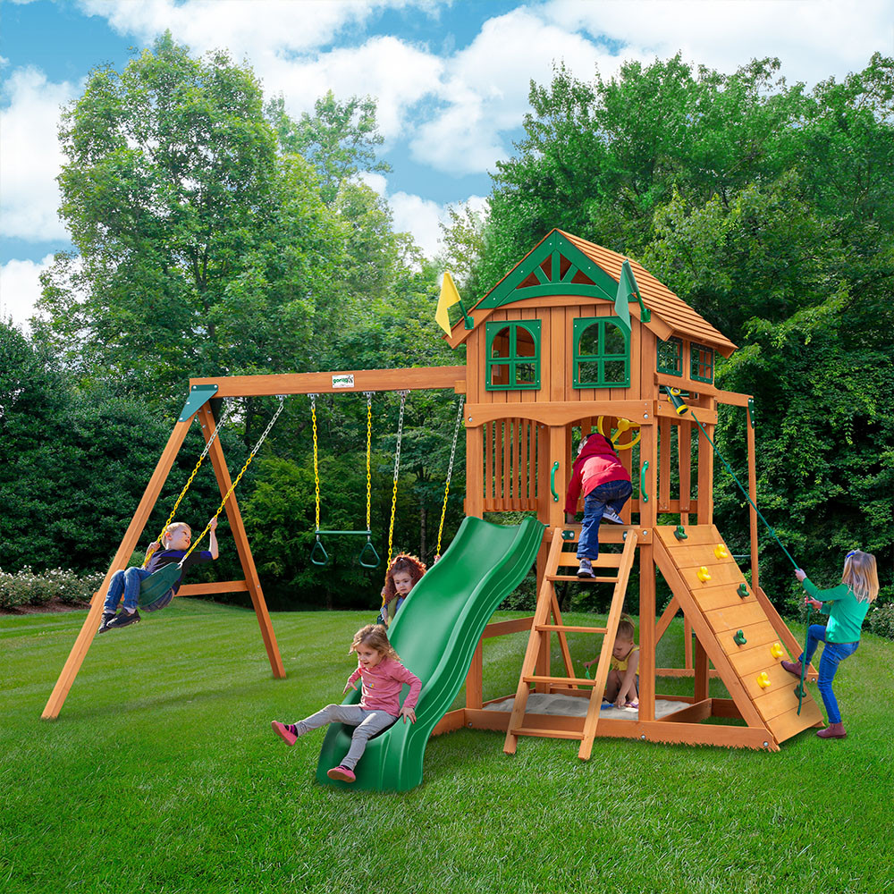 Monkey Bars Diy Playscape Plans Outdoor Playset Homemade Swing Set