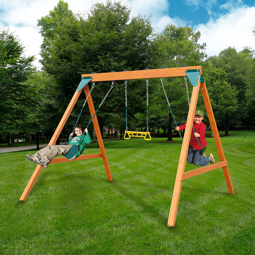Diy Swing Wooden Tree Swing Kit Swing Set Attached To Tree Freepik Swing Set Attached To Tree