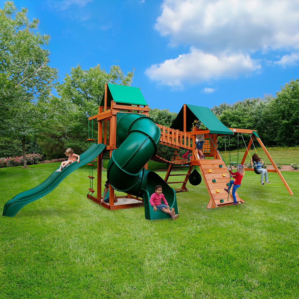 Hotel Kalinga Swing Set Tie Downs Baby Swing Slide Play Set Qaba