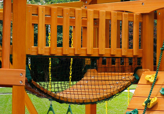 Playset with bridge