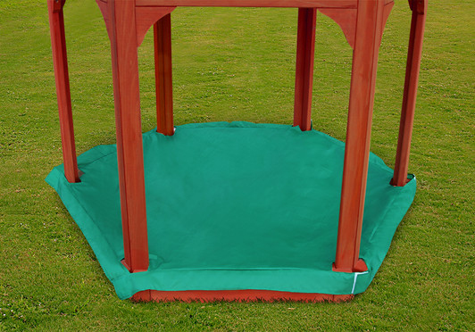 Gorilla Playsets Protective Rubber Mats - Green