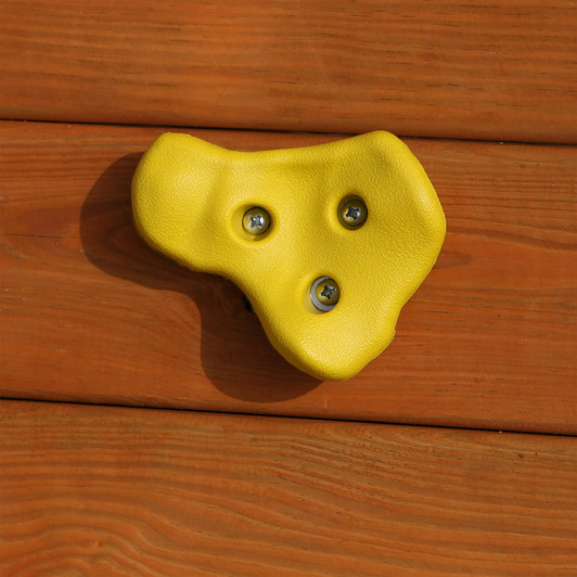 Lifestyle yellow climbing rock