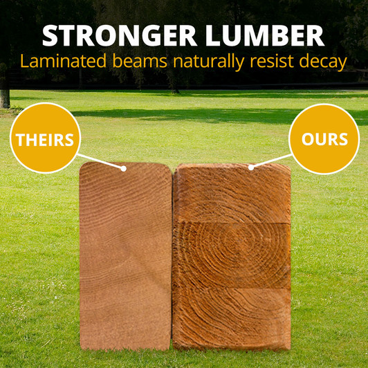 Fortified lumber made for more fun