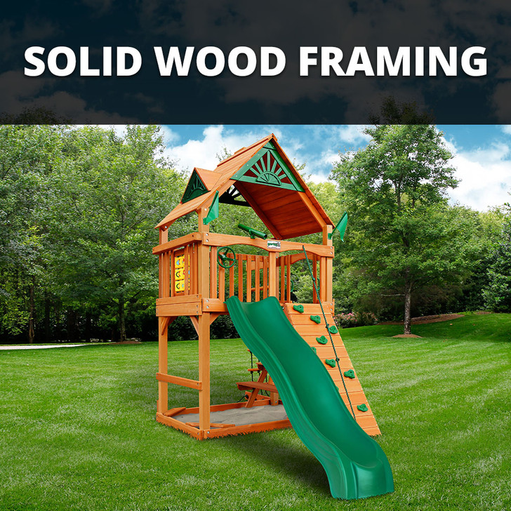 Chateau Tower Swing Set Gorilla Playsets
