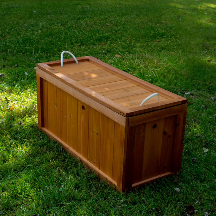 Wooden Toy Chest for Outdoor Storage Gorilla Playsets