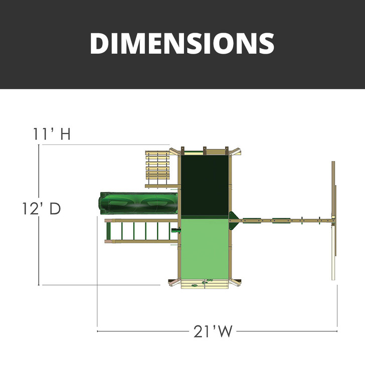 Sun Valley Swing Set Gorilla Playsets