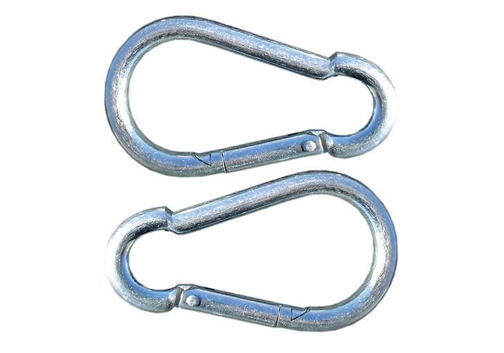 Zinc spring clips 
