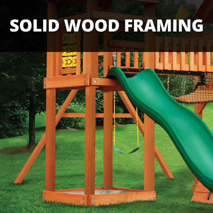 Wilderness Gym Swing Set Gorilla Playsets