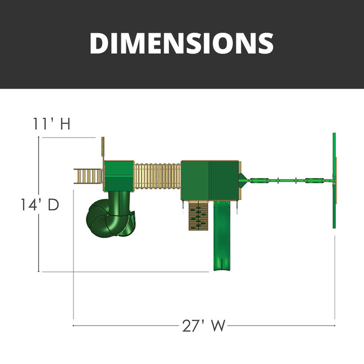 Savannah Swing Set Gorilla Playsets