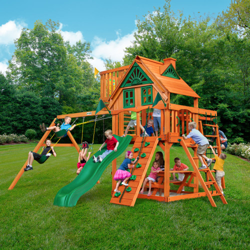 Adventure Wave Swing Set | Wood Playset | Gorilla Playsets