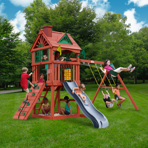 Adventure Wave Swing Set | Wood Playset | Gorilla Playsets