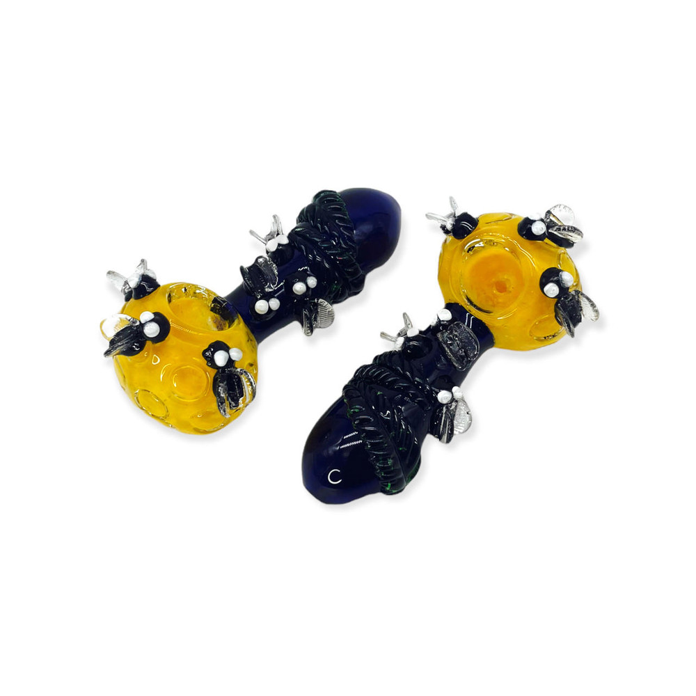 DUAL COLOR HONEY BEE HANDPIPE 4